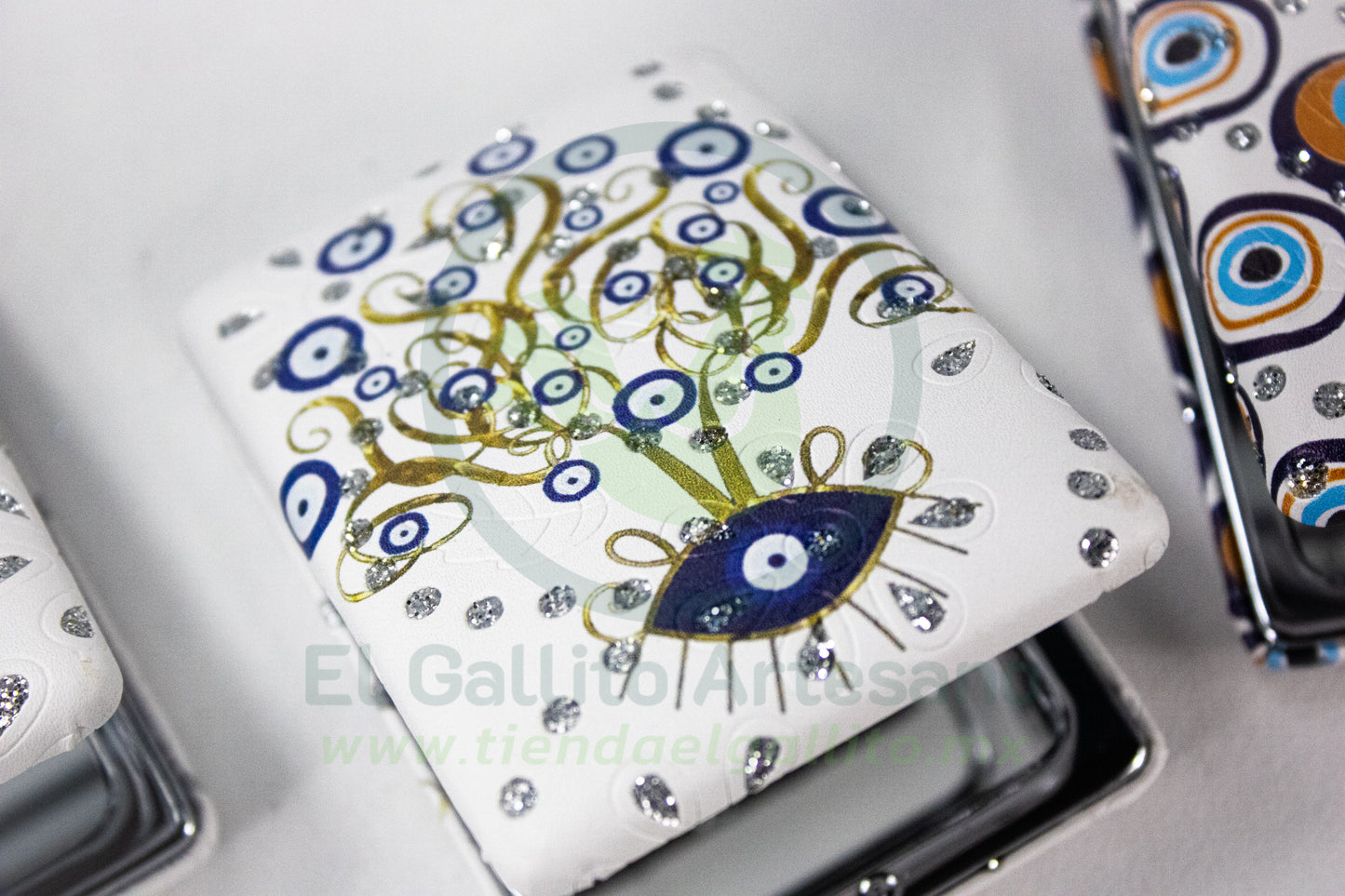 Espejo Cuadrado 25-1 #06 | Blancos Mano de Fátima