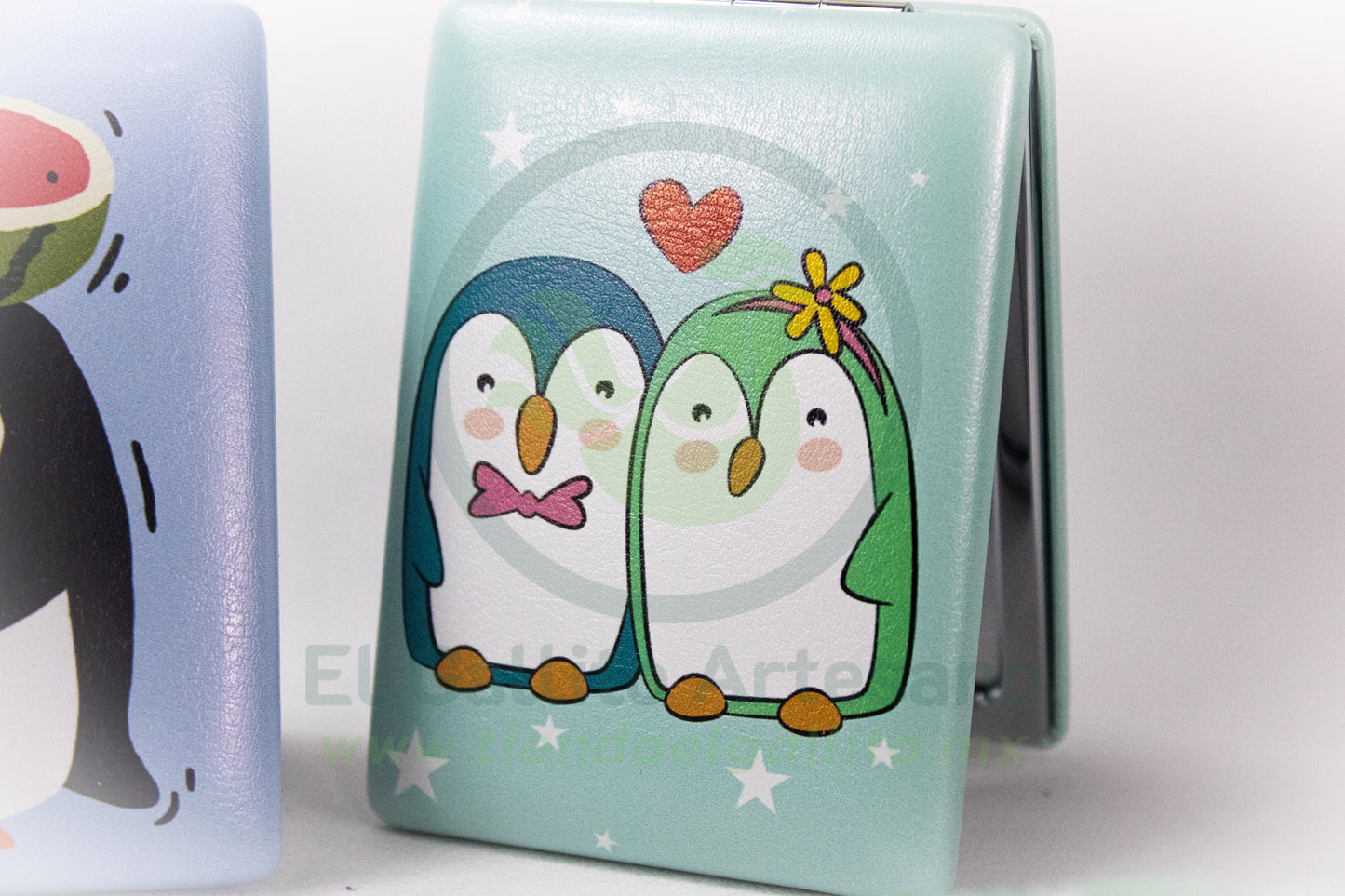 Espejo Cuadrado 25-1 #07 | Pingüinos