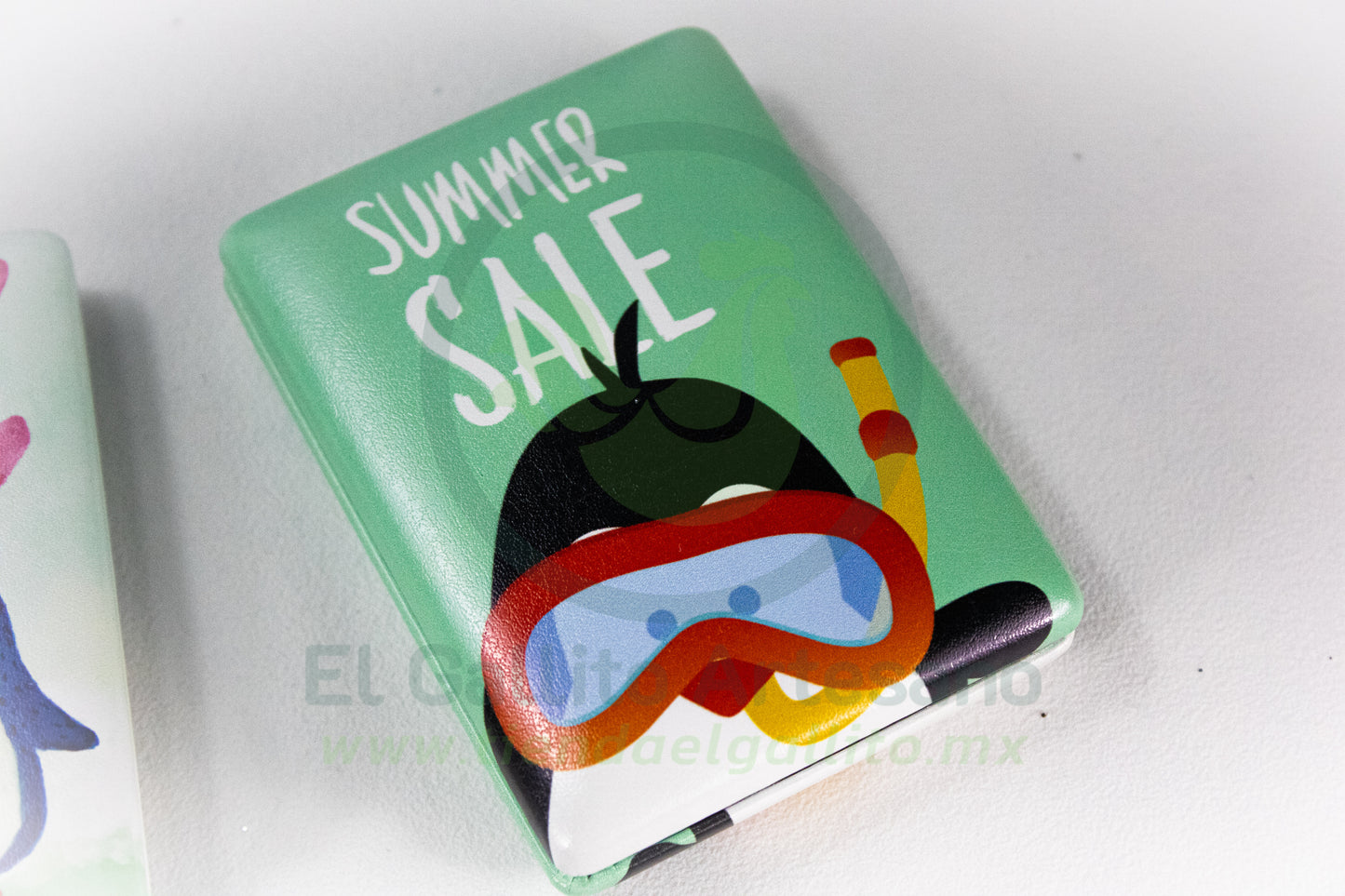 Espejo Cuadrado 25-1 #07 | Pingüinos