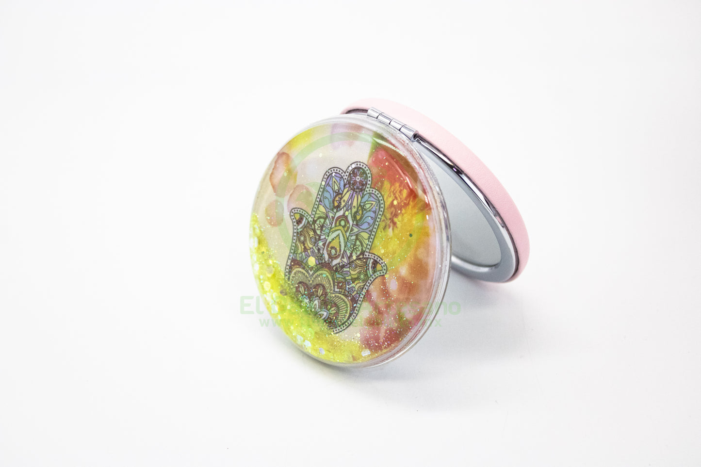 Espejo Estampado MD06 | Mano Fátima + Mandala