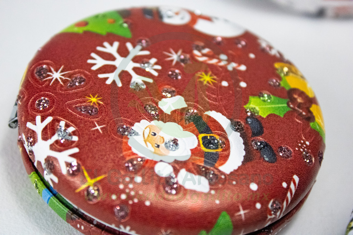 Espejo Redondo 25-1 #43 | Navideño