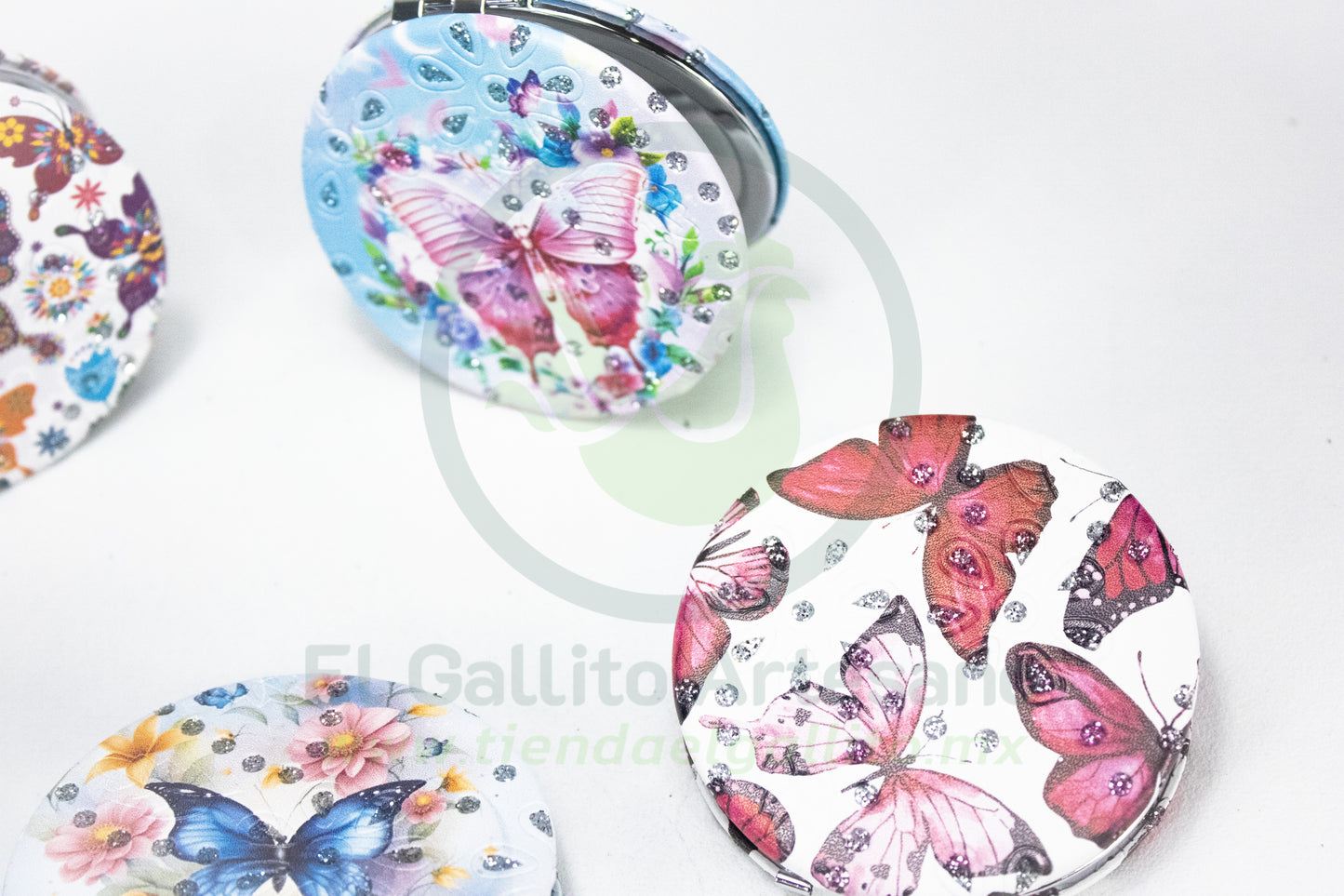 Espejo Redondo 25-1 #21 | Mariposas