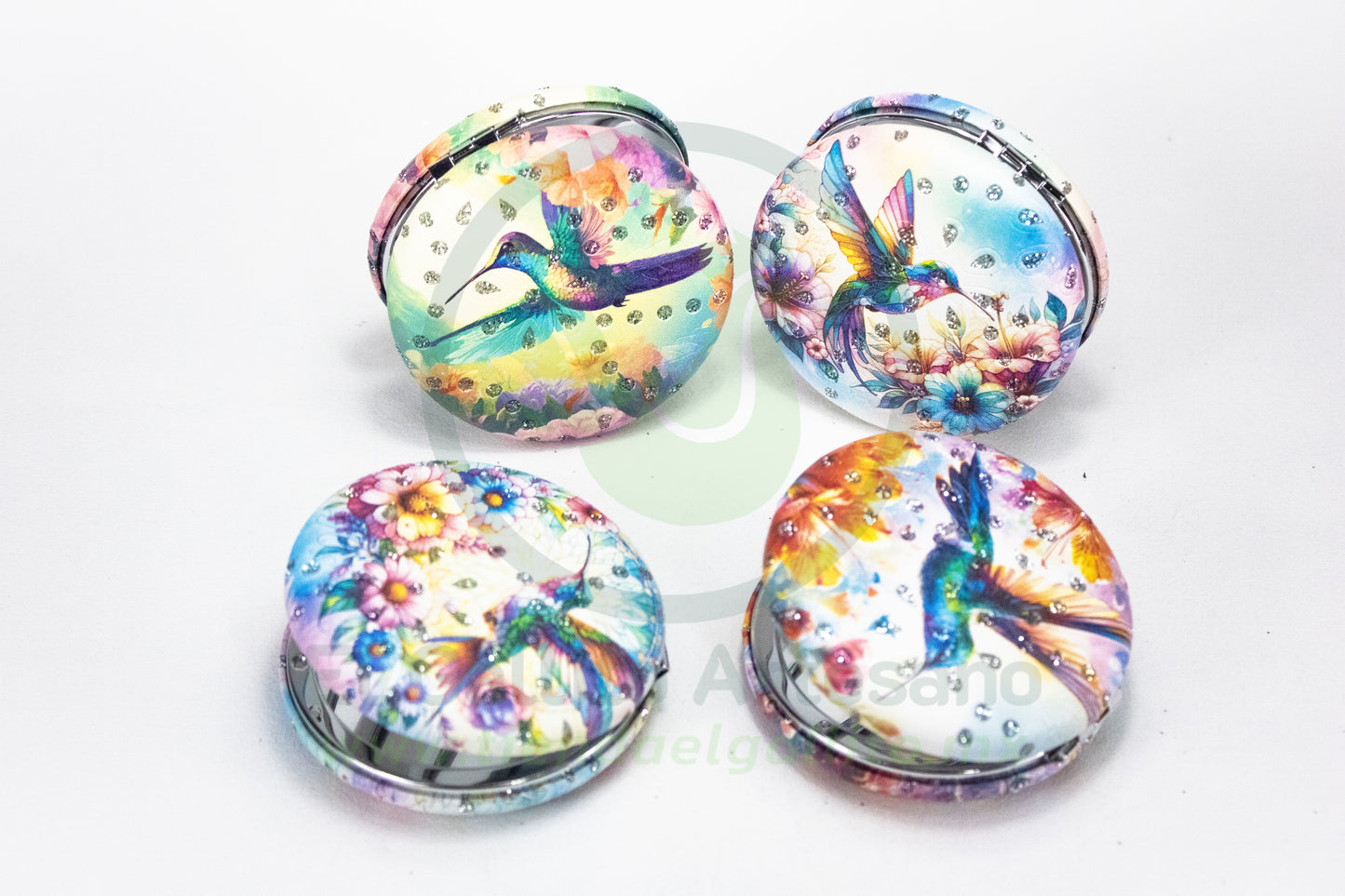 Espejo Redondo 25-1 #41 | Colibrí Color