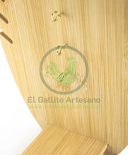 Cargar imagen en el visor de la galería, Exhibidor Collar - 2 | Madera con Armellas T | Colores
