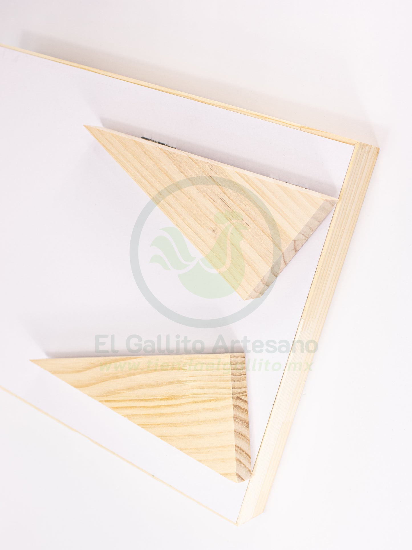 Exhibidor #137 Beige | Anillo Madera