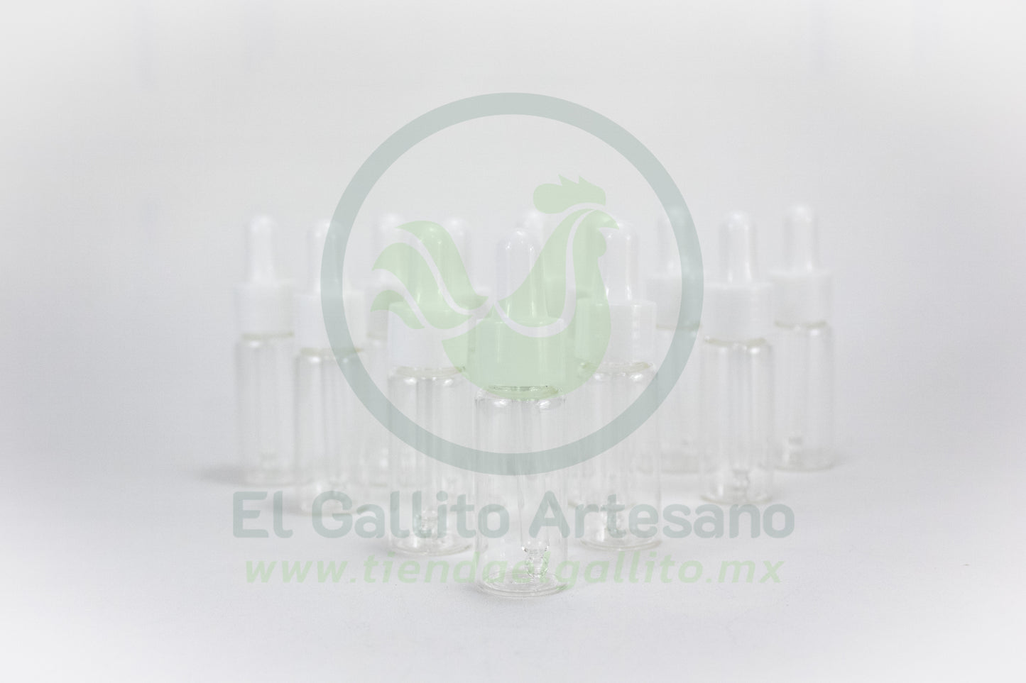 Frasco CMD20-80 14ml | Gotero Blanco