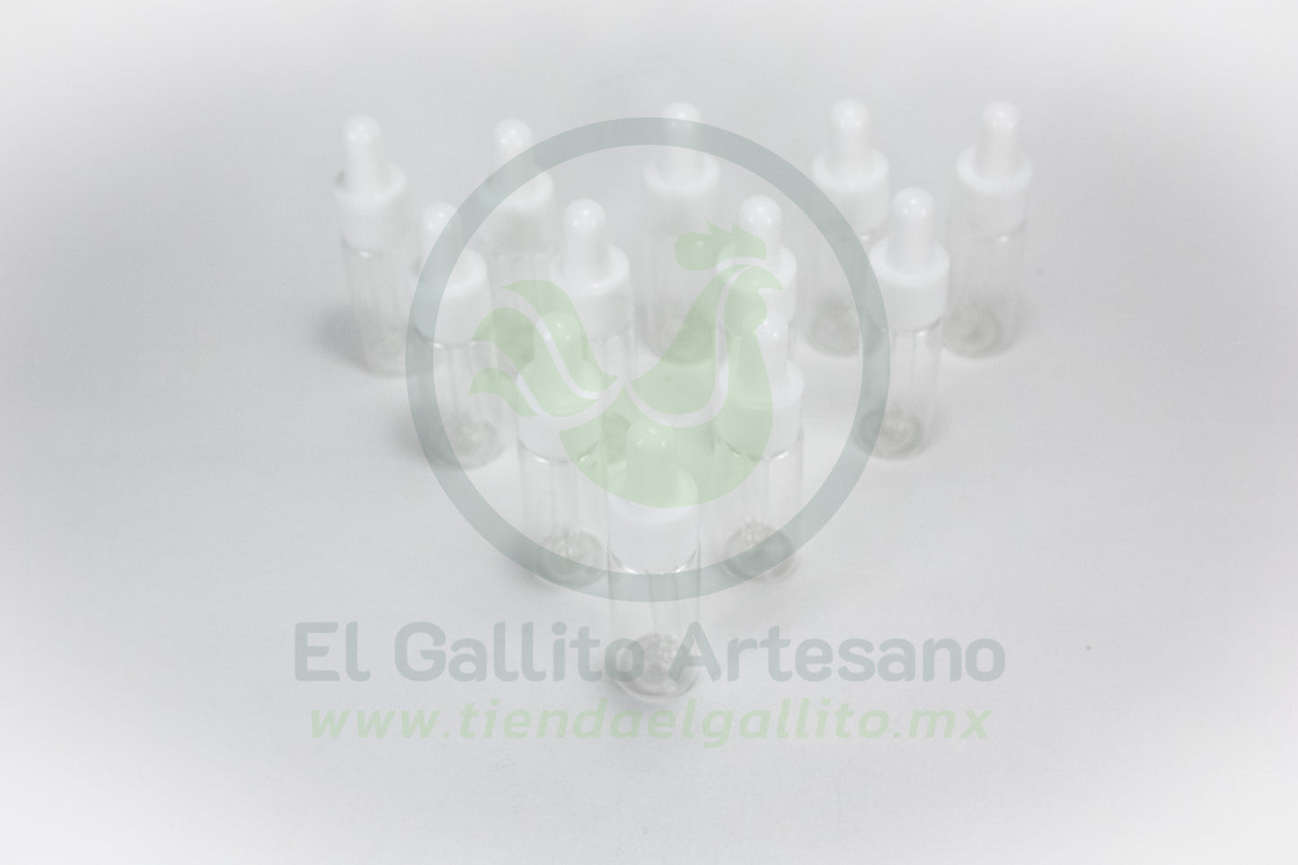 Frasco CMD20-80 14ml | Gotero Blanco