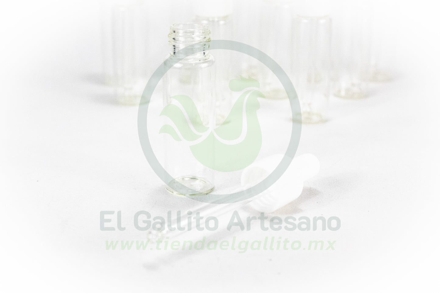 Frasco CMD20-81 18ml | Gotero Blanco