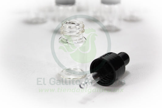 Frasco CMD20-82 7ml | Gotero Negro