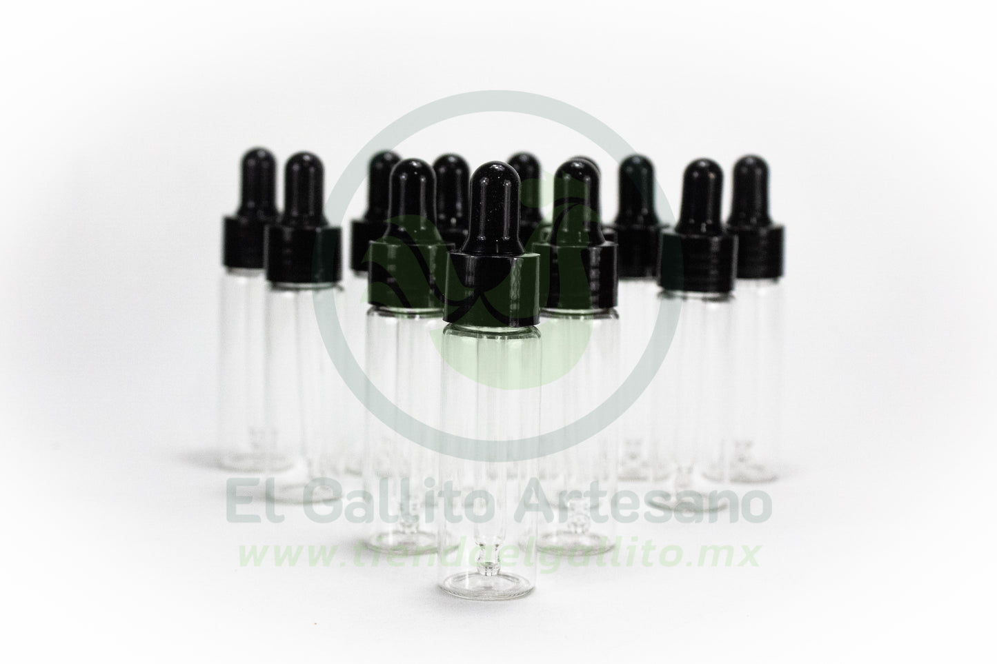 Frasco CMD20-84 18ml | Gotero Negro