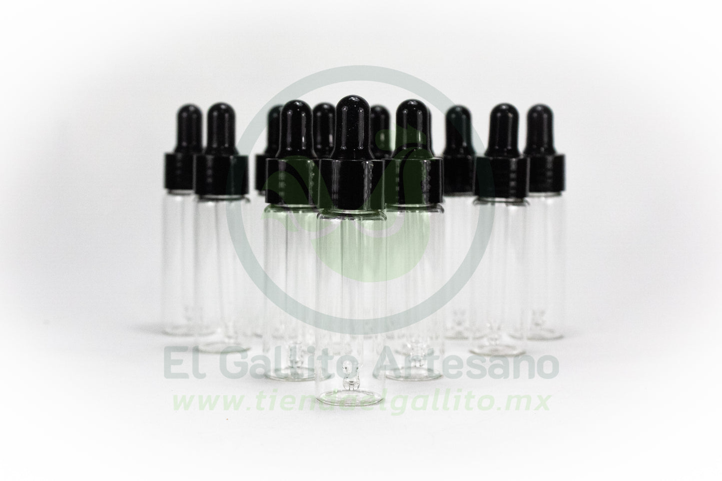 Frasco CMD20-84 18ml | Gotero Negro