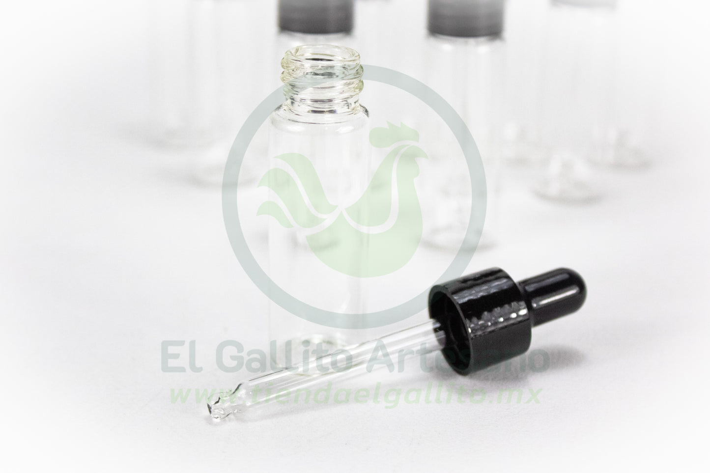 Frasco CMD20-84 18ml | Gotero Negro