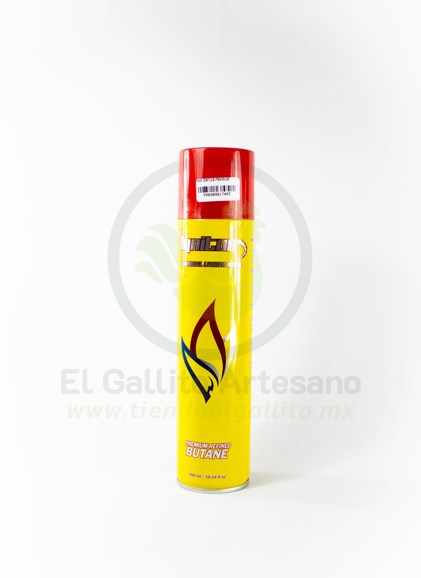 Gas Ignitus 300 ml Refinado