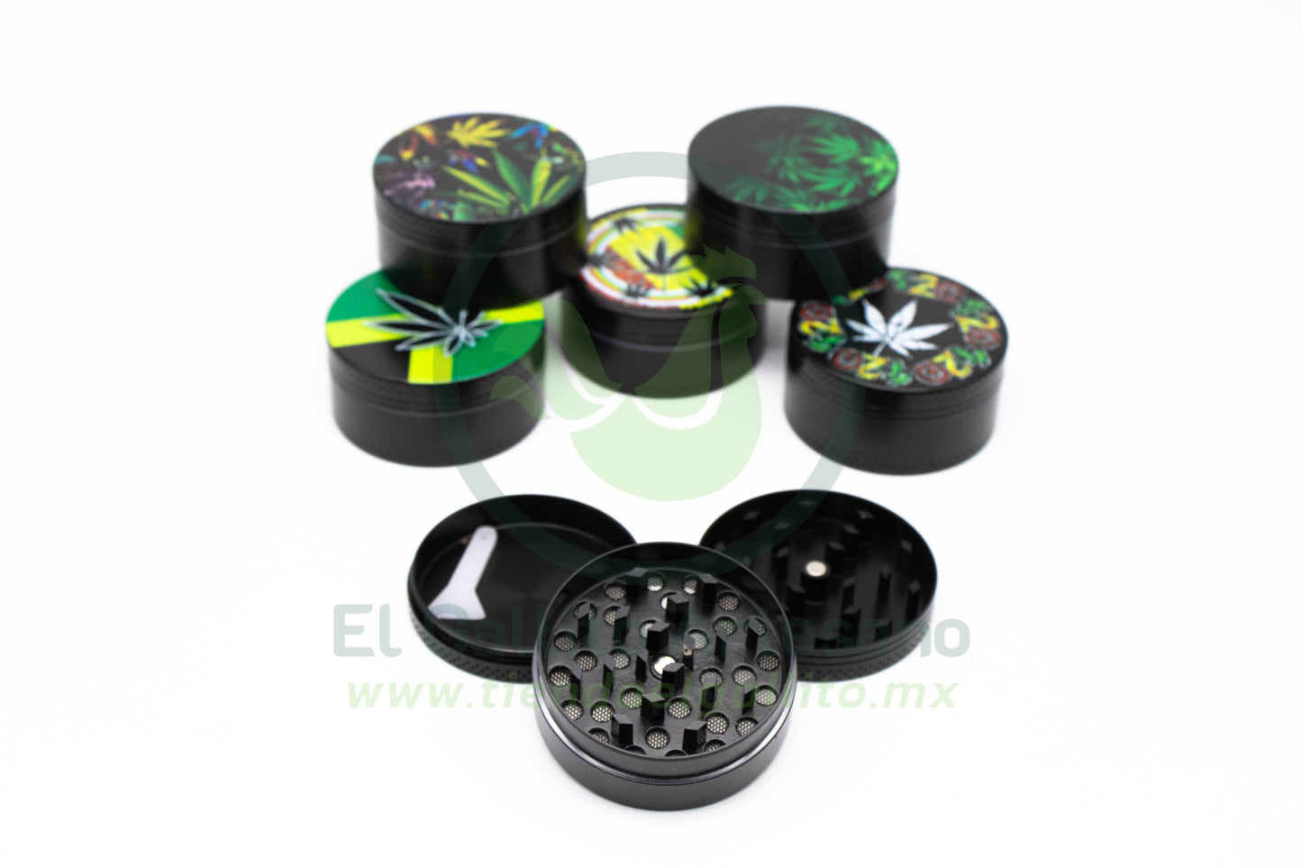 Grinder CA291 | Hojas Color Rasta