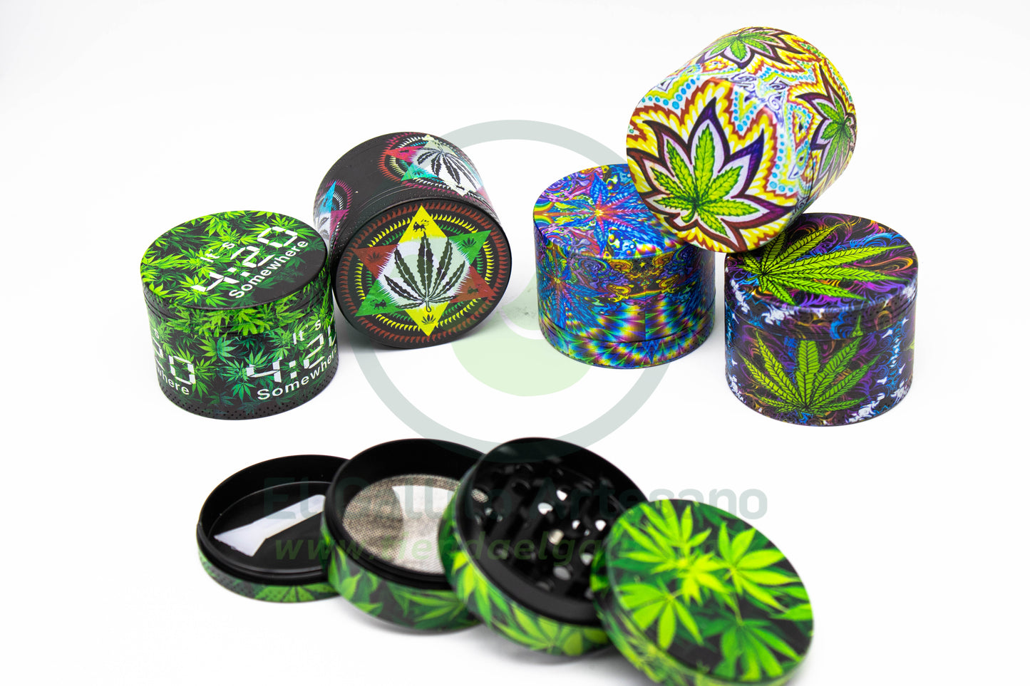 Grinder CA292 | Rasta Psicodélico