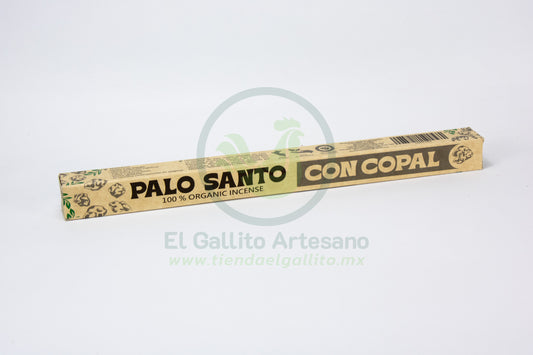 Cajita Palo Santo-Copal  8pz