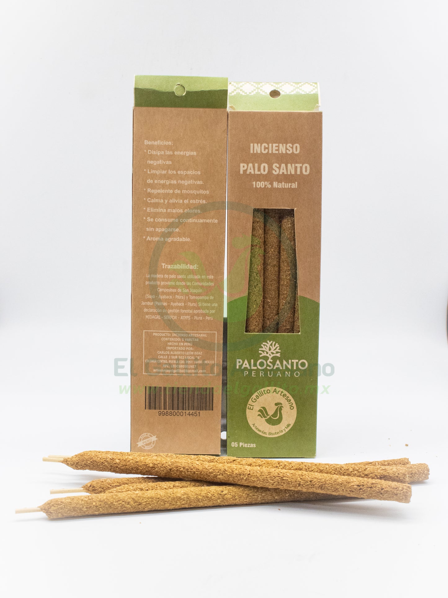 Incienso Caja Palo Santo