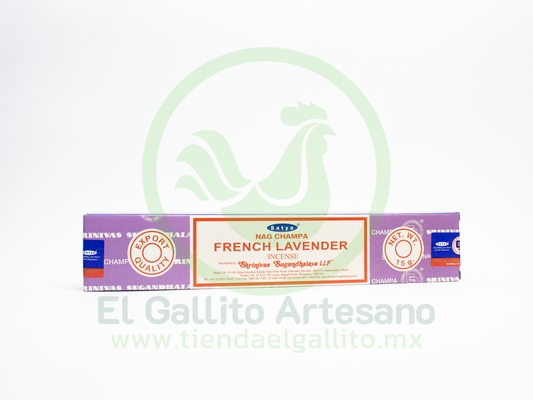 Incienso SATYA NAG CHAMPA| Lavanda Francesa