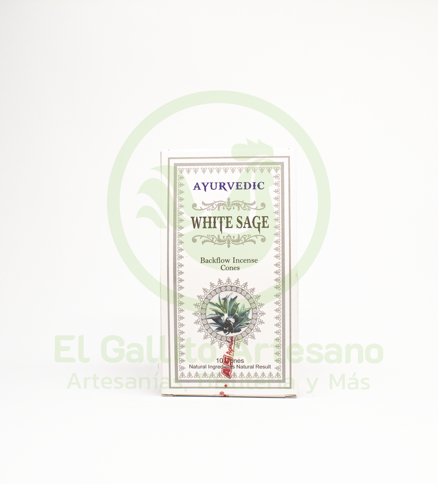 Cono Ayurvedic | Salvia Blanca