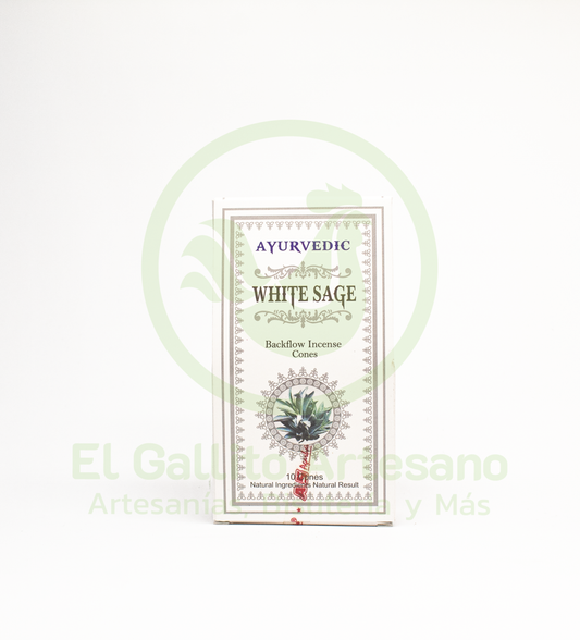 Cono Ayurvedic | Salvia Blanca