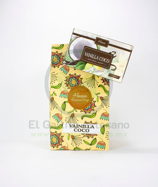 Jabón Hana |  Vainilla Coco