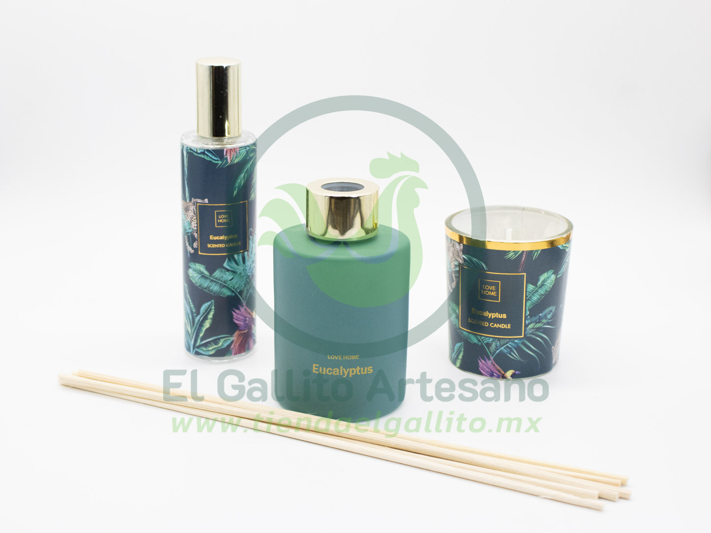 Kit Difusor-Esencia Vela MD3