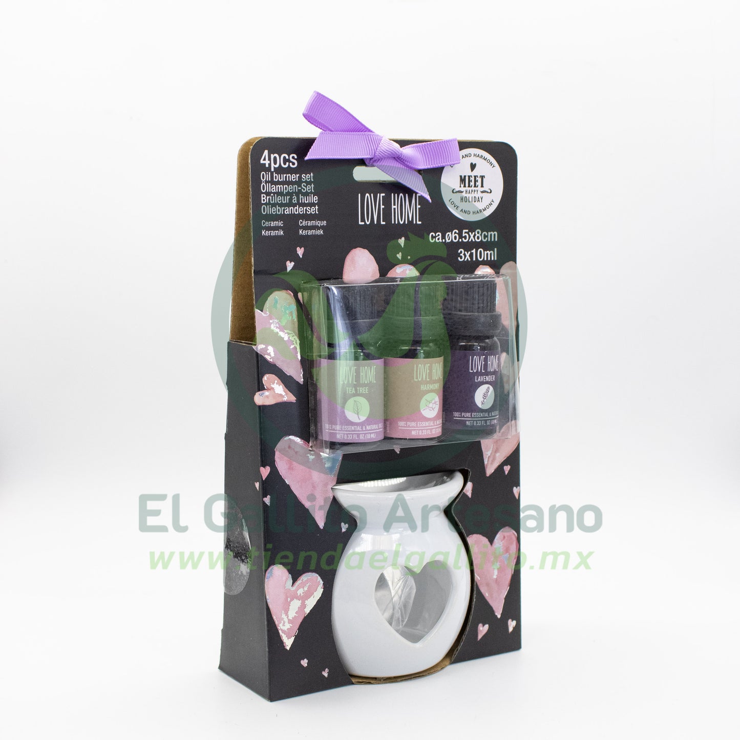 Kit Difusor-Esencia Vela MD4 | Meet Happy Holiday