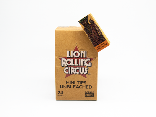 Lion Rolling Circus - Mini Filtro Unbleached