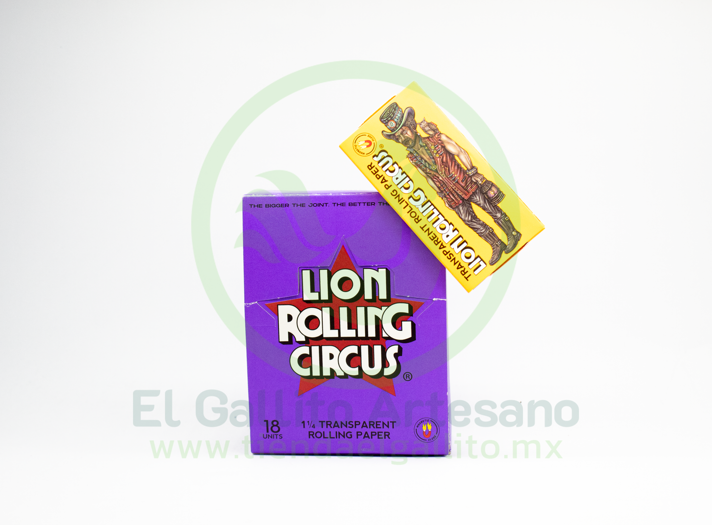 Lion Rolling Circus Transparente