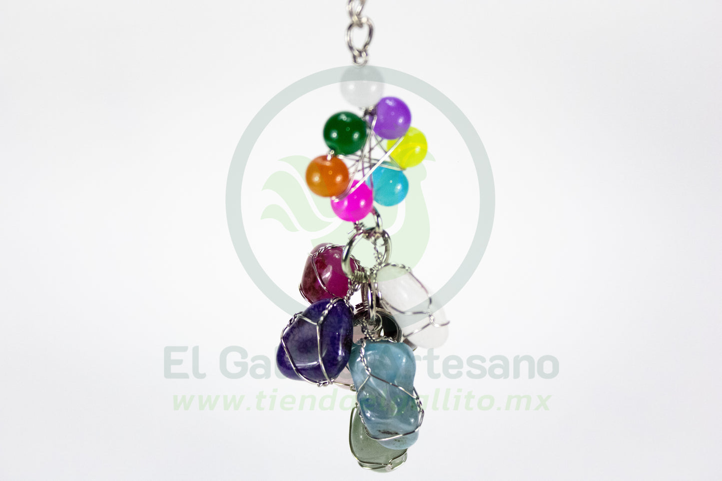 Llavero Racimo Cuarzo