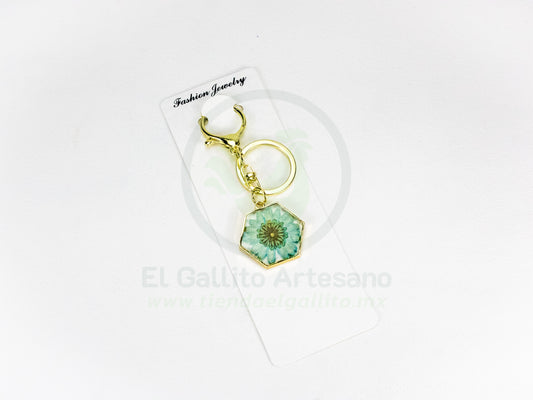 Llavero | Flor Encapsulada