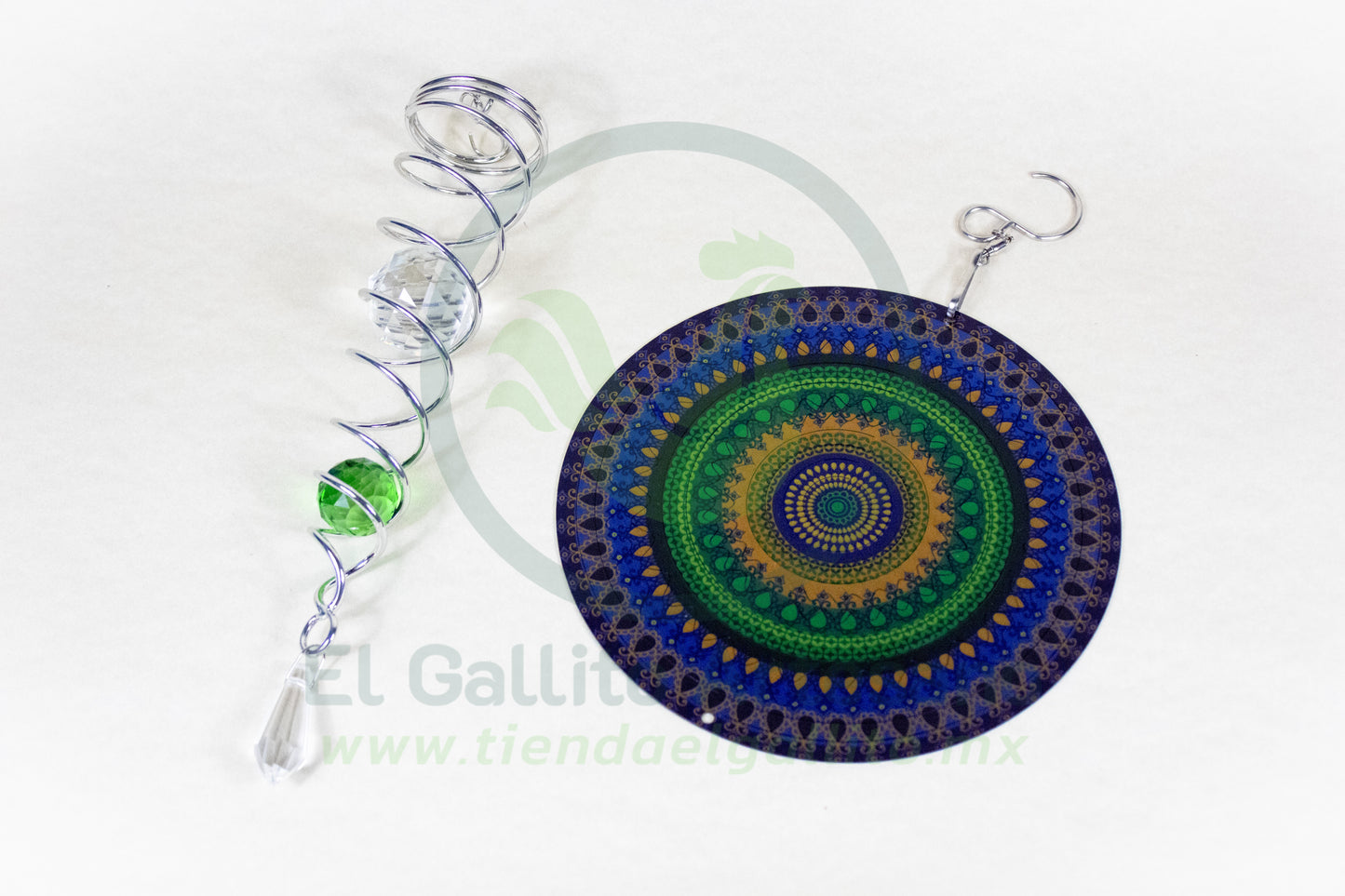 Movil 25-1 15cm #10 | Mandala Verde