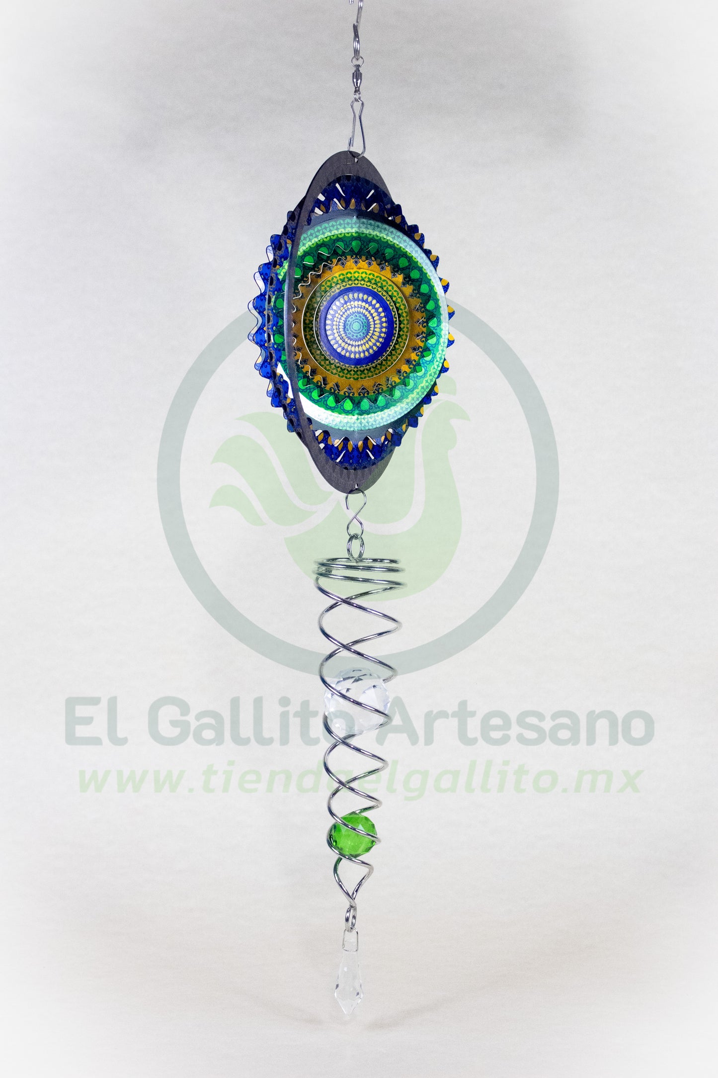 Movil 25-1 15cm #10 | Mandala Verde