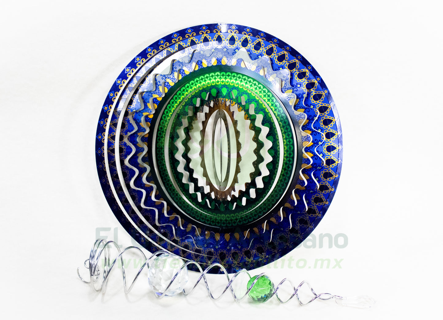 Movil 25-1 30cm #18 | Mandala Verde