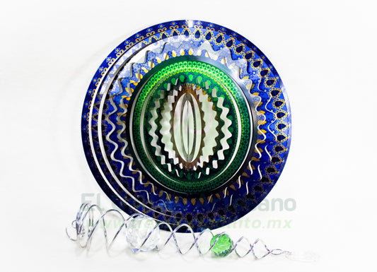 Movil 25-1 30cm #18 | Mandala Verde