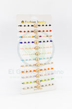 Cargar imagen en el visor de la galería, Paq. Pulsera 3-13 | Flor Irregular 12pz
