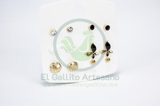 Paquete Arete 6Par MD35