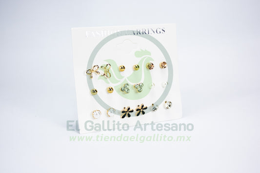 Paquete Arete 9Par MD2