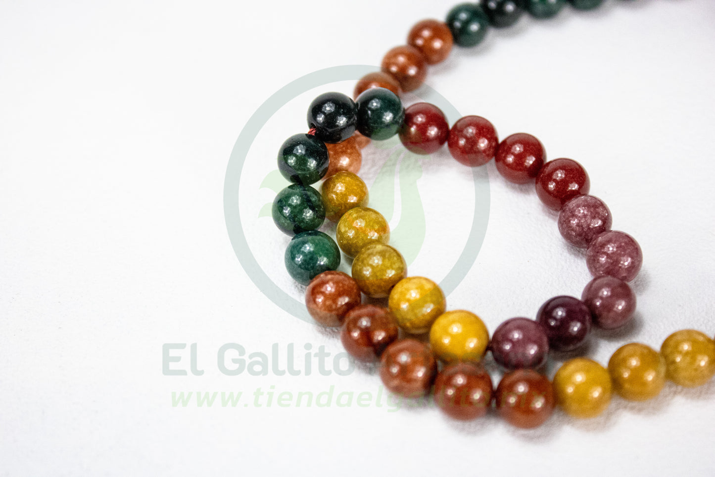 Piedra 3 Colores 8Mm