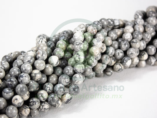 Piedra Malaquita 8mm #16