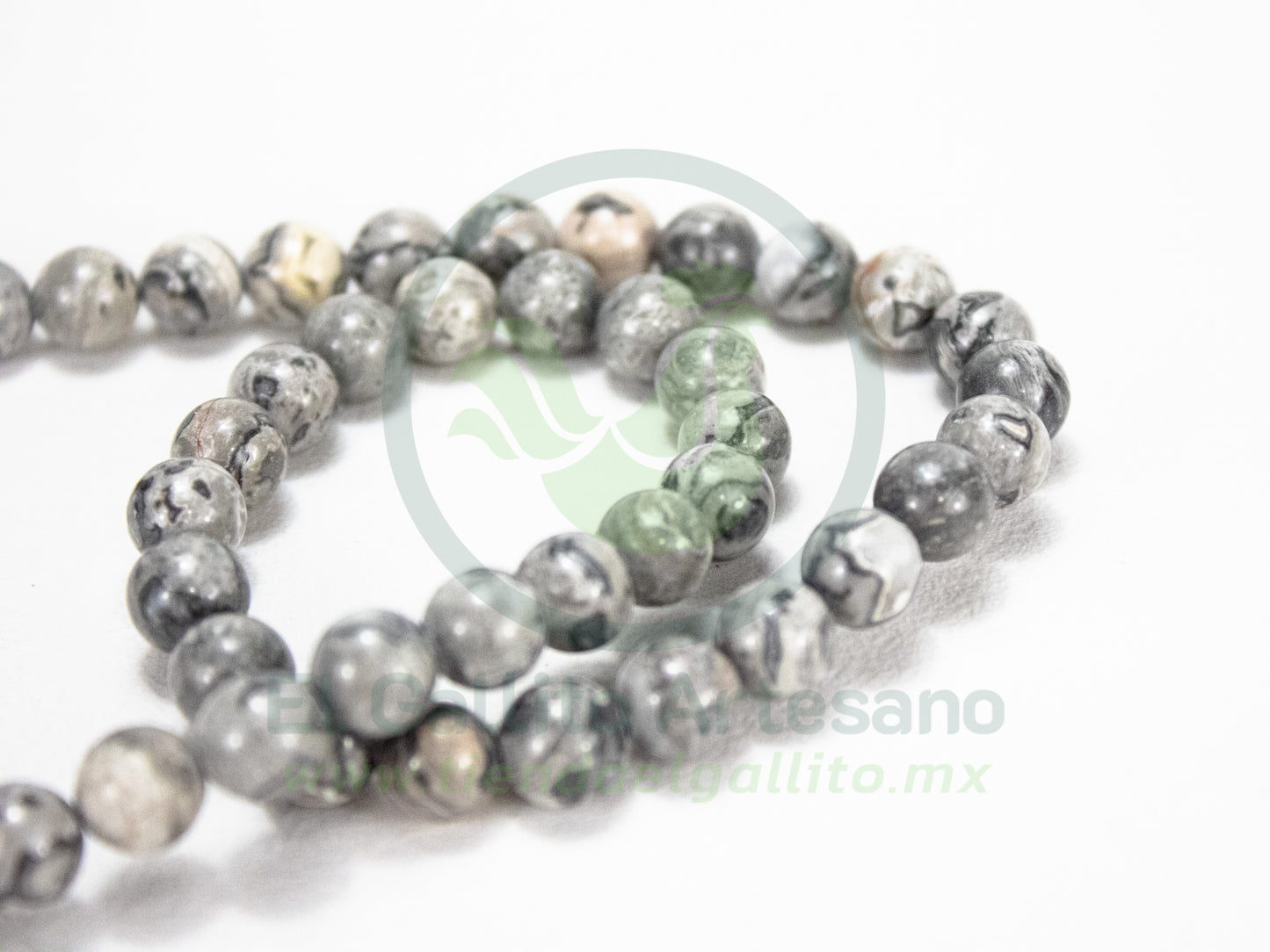 Piedra Malaquita 8mm #16