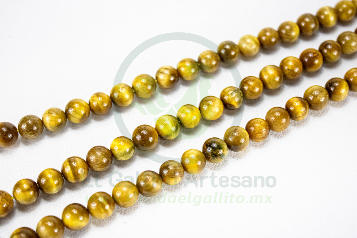 Piedra Ojo Tigre 8Mm #31