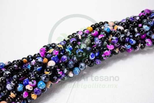 Piedra Ojo Tigre Color 6Mm #26