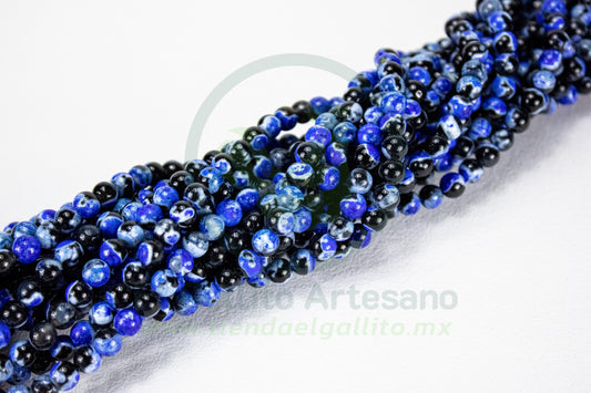 Piedra Ojo Tigre Color 6Mm #28