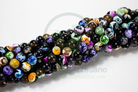 Piedra Ojo Tigre Color 8Mm #27