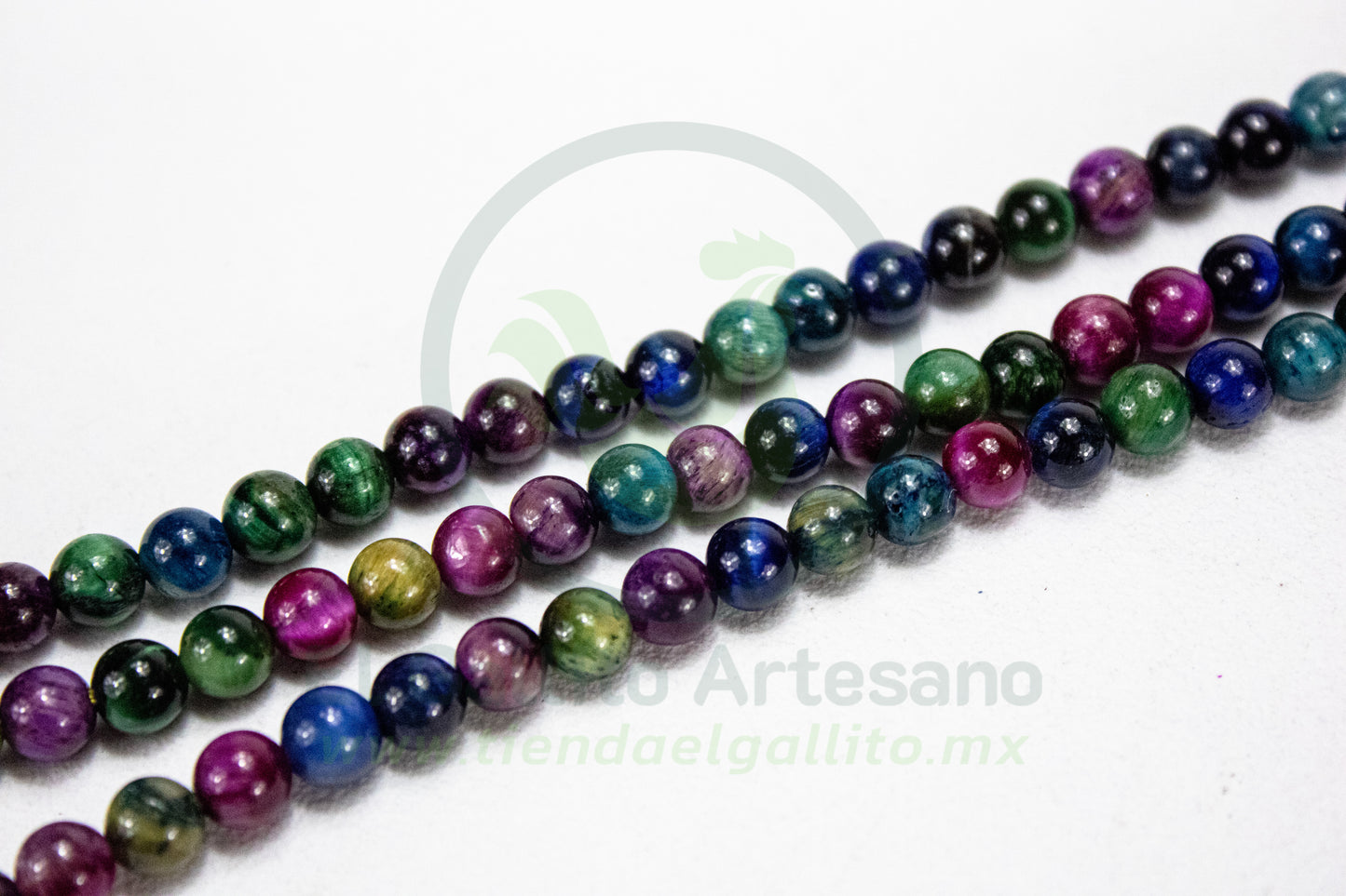 Piedra Ojo Tigre Mix 6Mm #32