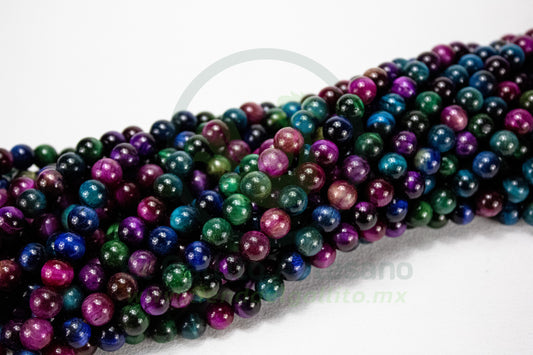 Piedra Ojo Tigre Mix 8Mm #33
