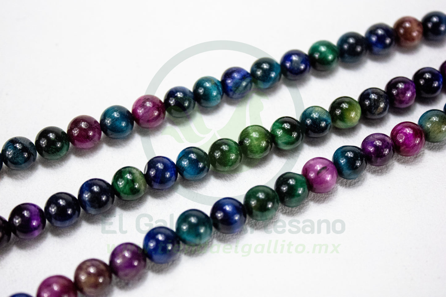 Piedra Ojo Tigre Mix 8Mm #33