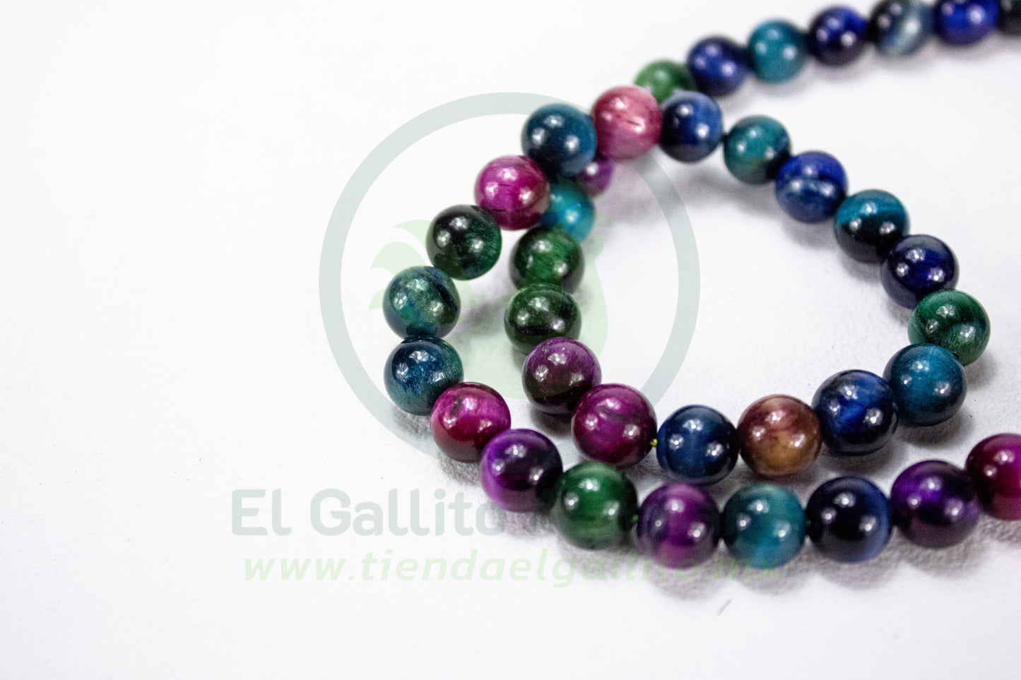 Piedra Ojo Tigre Mix 8Mm #33