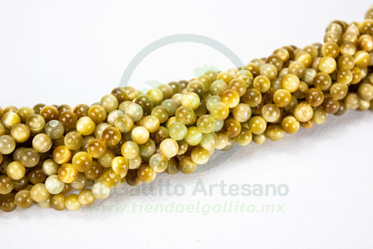 Piedra Ojo Tigre 6Mm #30